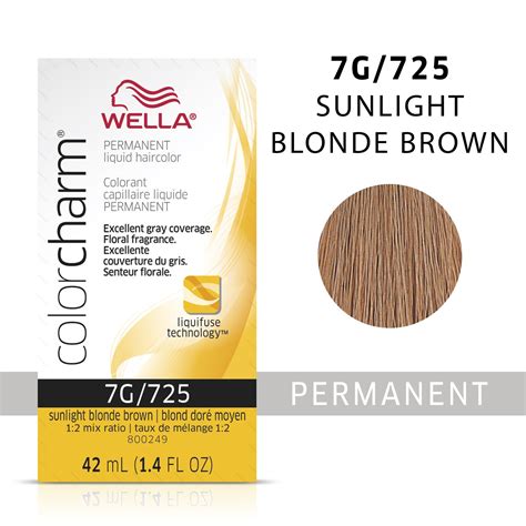 wella sunlight blonde brown